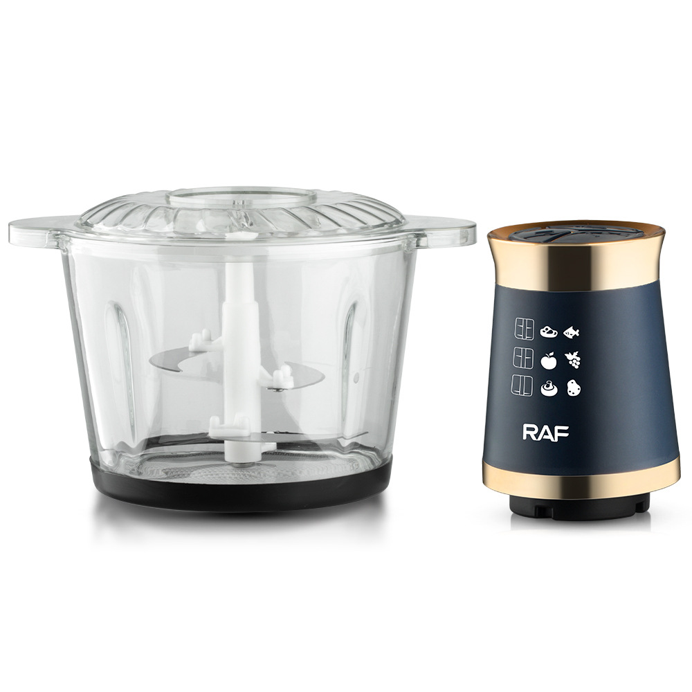 Máy xay thịt điện gia dụng xuyên biên giới tiêu chuẩn Châu Âu, máy xay thủy tinh nhà bếp, máy xay nhân, Máy nấu ăn bổ sung 3L