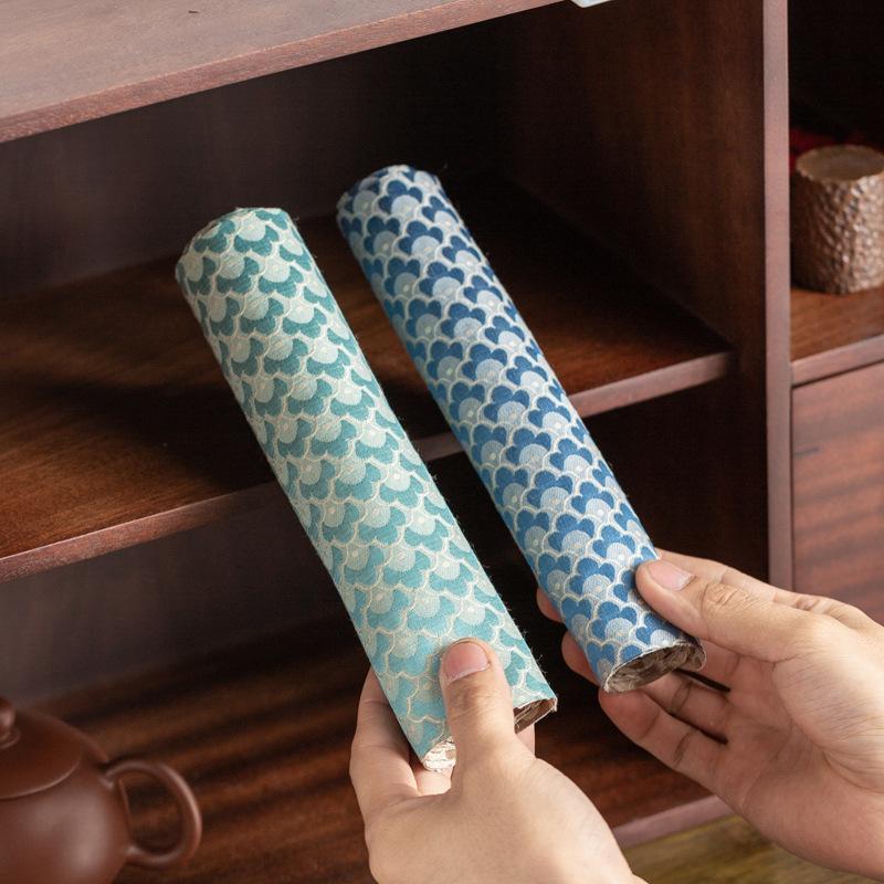 Tấm lót bàn trà kiểu Trung Quốc Tấm lót bàn trà Tấm lót bàn trà Tấm lót bàn trà Thiền Tấm lót bàn đệm sợi mây thơm Phụ Kiện Bộ trà Kung Fu