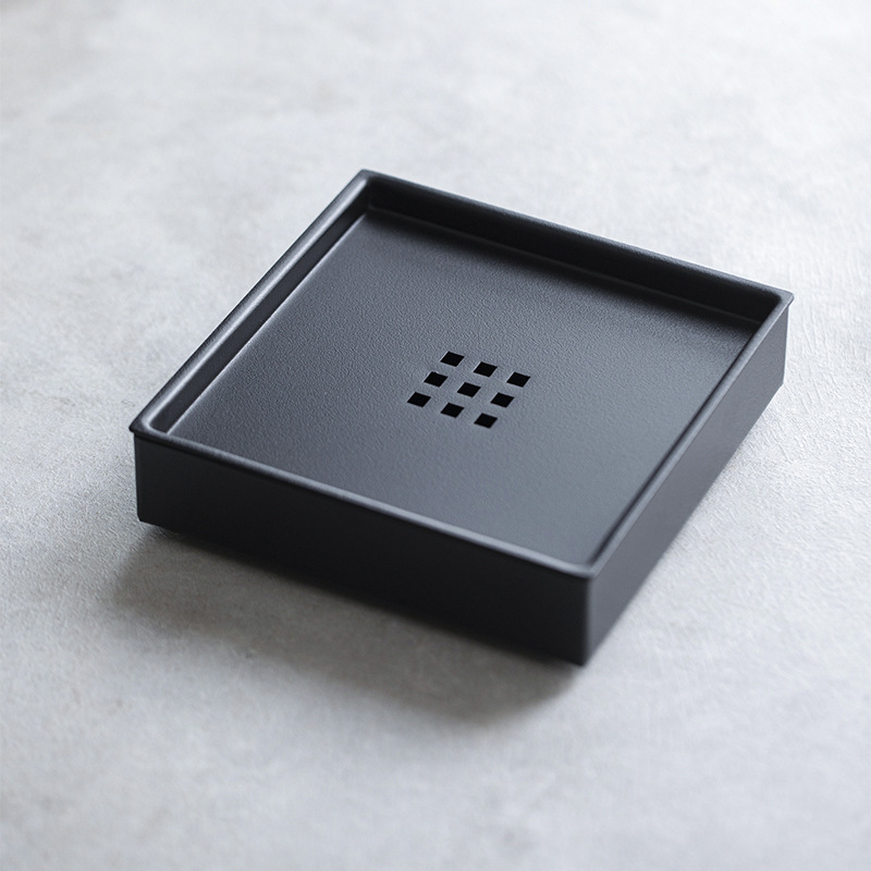 Ấm sắt nghệ thuật khay trà nhỏ đựng nước khay trà pha khô khay trà khay trà nước biển trà gia dụng kiểu Trung Quốc