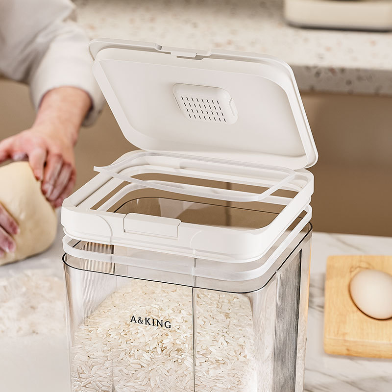 Thùng gạo đựng gạo thùng đựng gạo kín cấp thực phẩm chống côn trùng chống ẩm mẫu mới 2025 hộp đựng gạo hộp đựng gạo