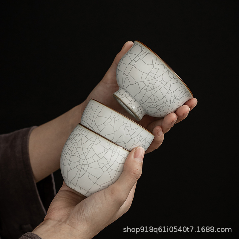 Bán buôn cốc chủ sở hữu cốc trà Kung Fu chuyên dụng trà cá nhân gốm sứ Đơn Lớn trà nghệ thuật cốc đơn nữ Bộ trà