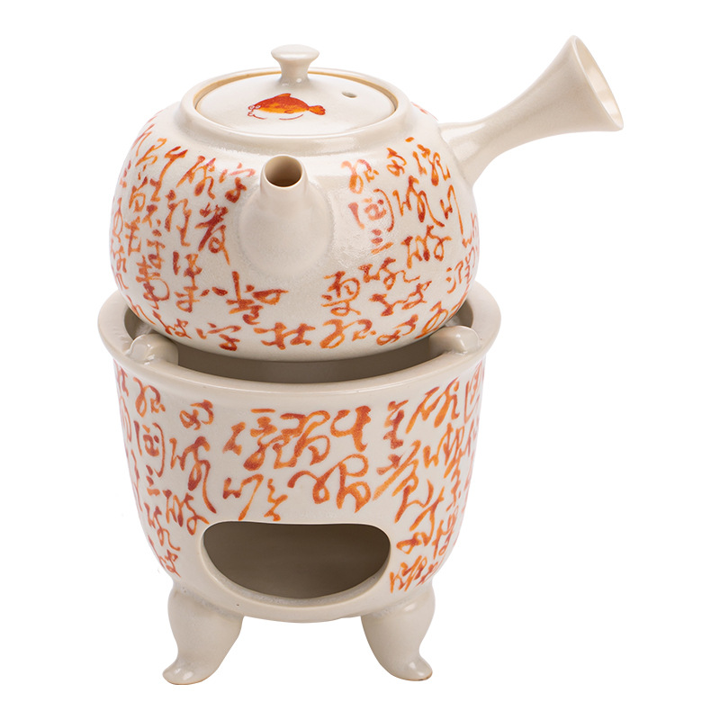 Lò nấu trà tráng men soda, bếp nấu trà, một trăm mảnh gốm sứ, bếp nấu rượu, có thể nâng cao bộ trà Kung Fu