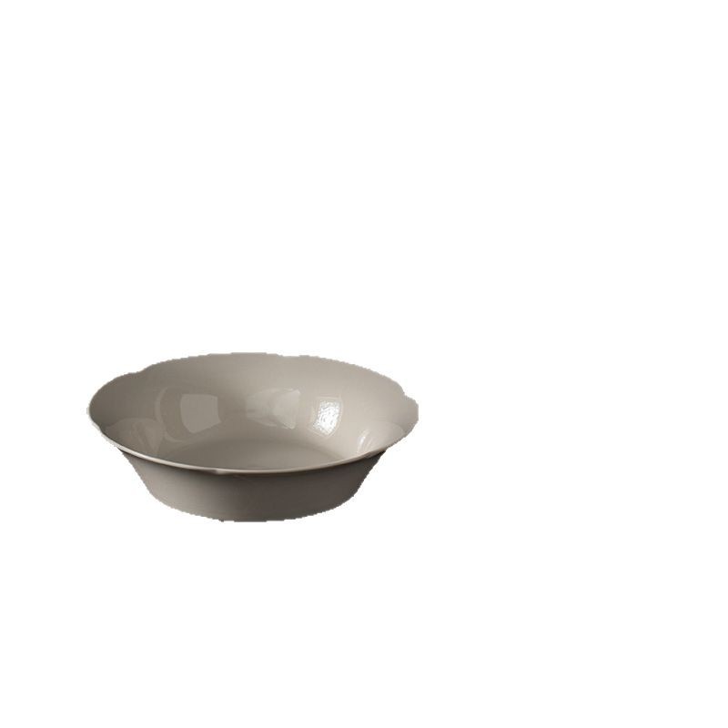 Ấm khay pha khô gốm sứ xám thực vật kiểu Trung Quốc, bộ trà Kung Fu cổ điển gia dụng, khay giải trí thu hải đường, khay trà