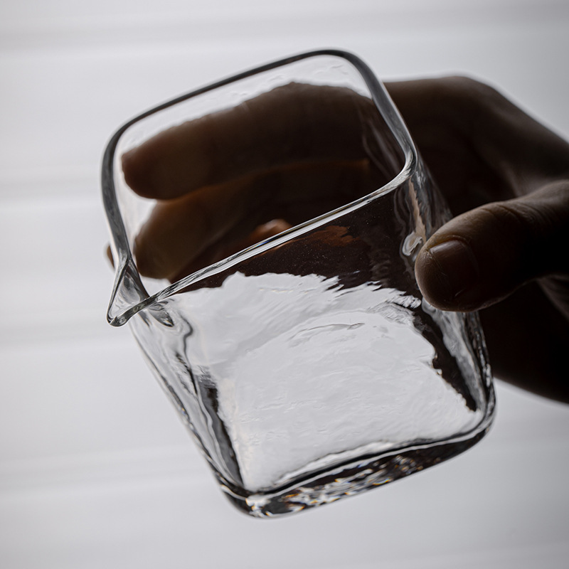 Bán buôn cốc không tay cầm bằng thủy tinh miệng đại bàng Chống bỏng làm thủ công bằng trà đồng nhất kiểu Nhật dày thủy tinh Borosilicat