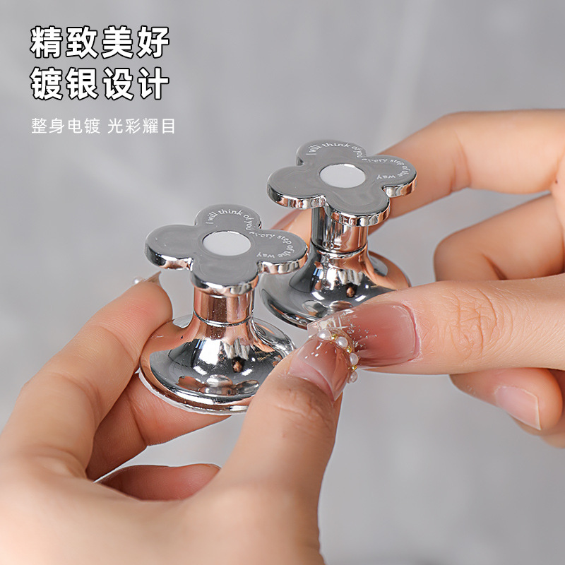Nhà vệ sinh hoa sang trọng nhẹ bấm máy làm móng chuyên dụng bồn nước phòng tắm nút công tắc nút thông dụng nắp nâng nút bồn cầu