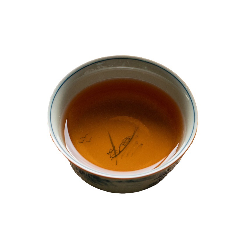 Cốc chủ nhân vẽ tay tinh khiết màu xám thực vật cốc đơn cốc trà lớn chuyên dụng cá nhân cốc trà Pu'er Bộ trà Kung Fu tách trà