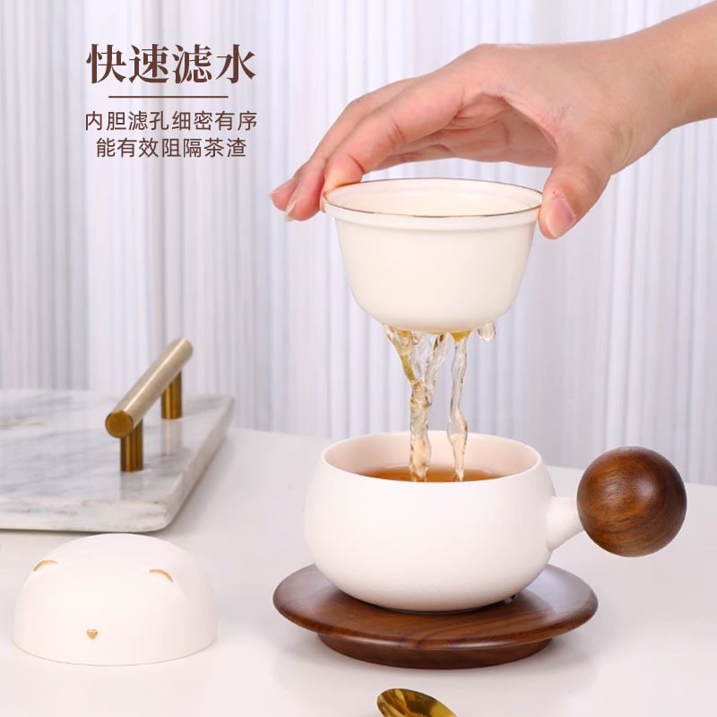 Cốc trà mèo may mắn cốc nước tách trà gốm cốc cà phê cốc pha trà cốc sáng tạo dễ thương tặng quà