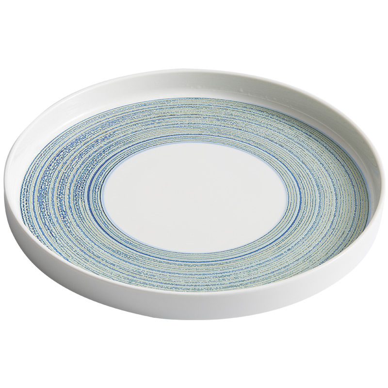 Xingkong lò biến đĩa gốm đĩa thẳng bên đĩa cao cấp bộ đồ ăn nhà hàng bít tết đĩa đồ ăn phương Tây đĩa đồ ăn nghệ thuật