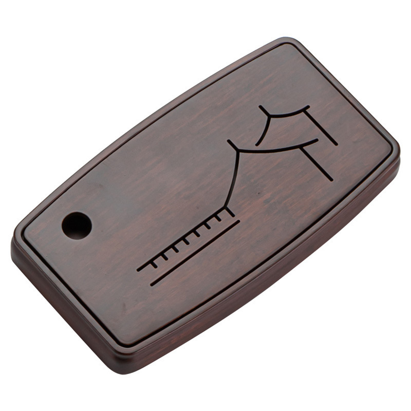 Bàn pha trà trữ nước gia dụng bằng tre, bàn pha trà khô, khay đựng trà một người, dụng cụ pha trà Kung Fu, bàn trà nhỏ bán buôn