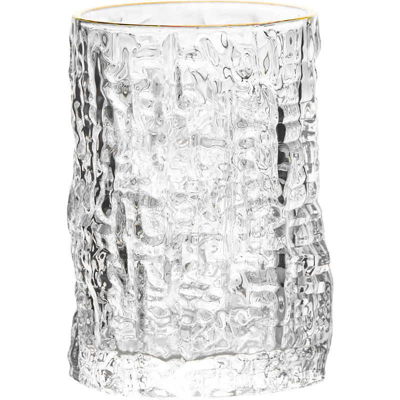 Cốc nước cốc thủy tinh gia dụng đơn giản phong cách Instagram phong cách Nhật Bản Sáng Tạo Mẫu cây cốc cốc trà sữa dễ thương cho nữ cốc bia