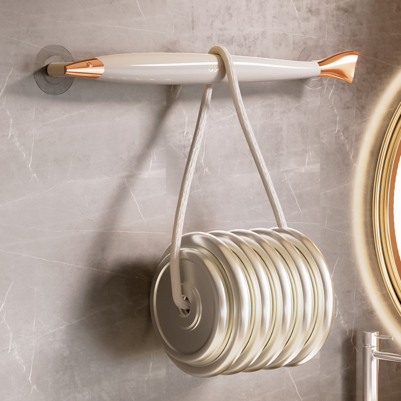 Kệ khăn tắm nhà vệ sinh không đục lỗ phòng tắm treo que khăn tắm Giá để đồ dùng nhà vệ sinh cực đơn HOT trên mạng