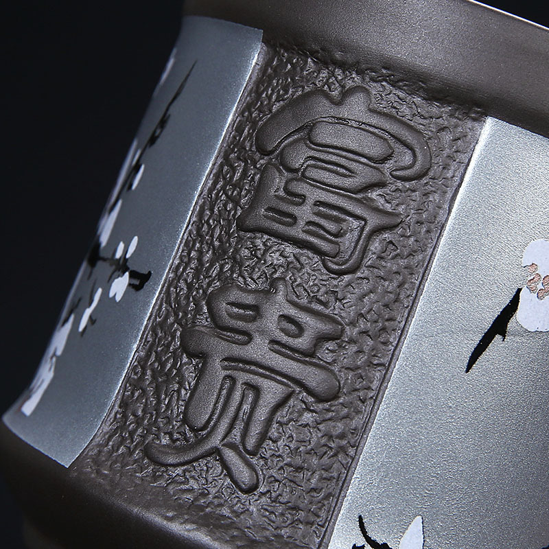 Cốc nước văn phòng Zisha cốc pha trà dung tích lớn hộp quà có nắp gửi ban lãnh đạo công ty khai trương quà tặng bán buôn