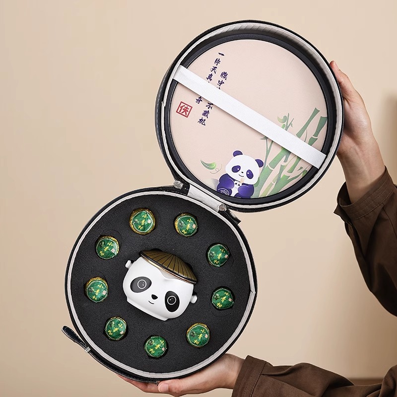 Quà lưu niệm gấu trúc Quà tặng đặc trưng Trung Quốc cho khách hàng nước ngoài Hoạt động kinh doanh thiết thực Quà tặng công ty phát triển logo