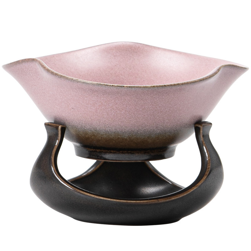 Lò nung thay đổi Dehua gốm lọc trà lọc trà lưới lọc trà tách nước trà Bộ pha trà gốm sứ Phụ kiện ngăn trà