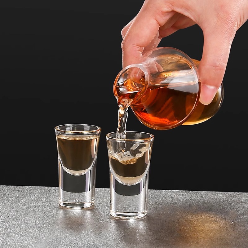 Bình giữ lạnh rượu mạnh thủy tinh, bình giữ nóng sakeTIBA13, bình đựng rượu 200ml có ngăn chứa đá