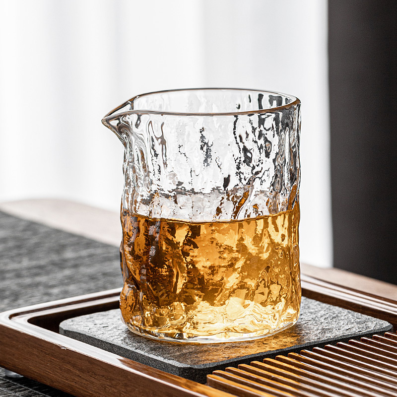 Dụng cụ pha trà Kung Fu Thủy Tinh Thủy Tinh Dụng cụ pha trà gia dụng phụ kiện pha trà dụng cụ pha trà đơn trong suốt