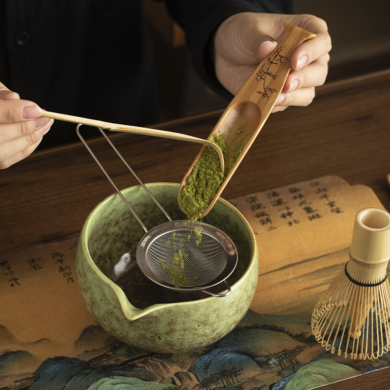 Đặc biệt xuyên biên giới cho lò nung Nhật Bản, bộ matcha Baibenli, máy đánh trứng, dụng cụ matcha, bình trà, bộ trà đặt hàng thời nhà Tống