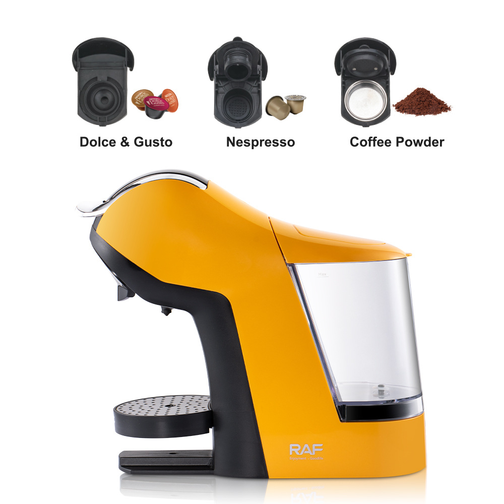 Máy pha cà phê đa năng vỏ viên nang cà phê Nestle DolceGusto dùng xuyên biên giới RAF