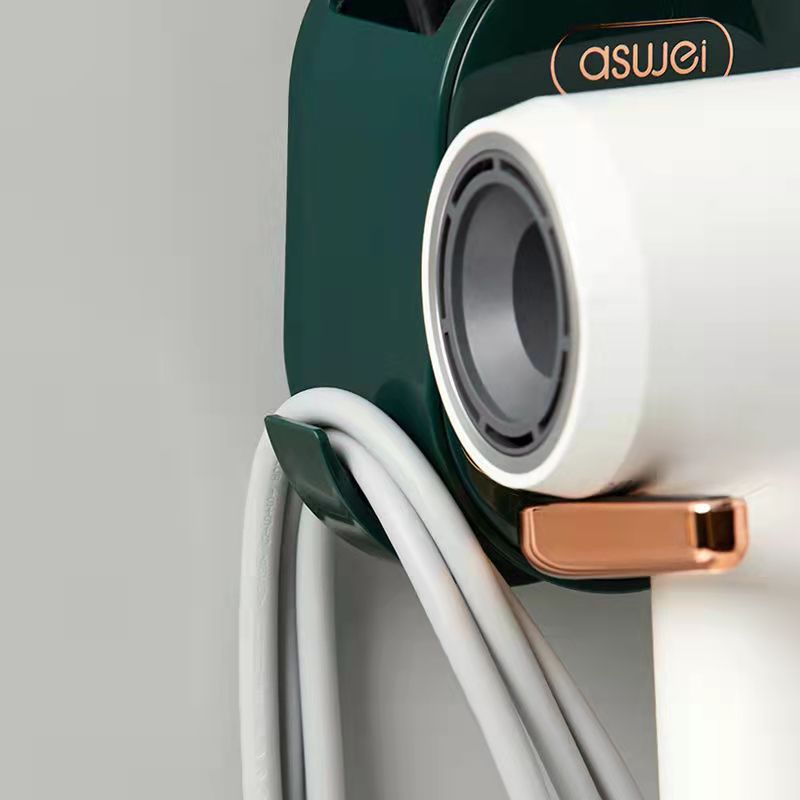 Giá để đồ máy sấy tóc không đục lỗ nhà vệ sinh nhà tắm Giá Treo Máy Sấy Tóc