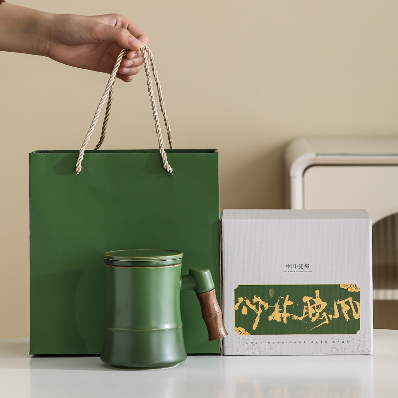 Ly sứ văn phòng, cốc lọc, cốc uống trà cá nhân, tách nước, quà tặng hộp quà lưu niệm, in logo