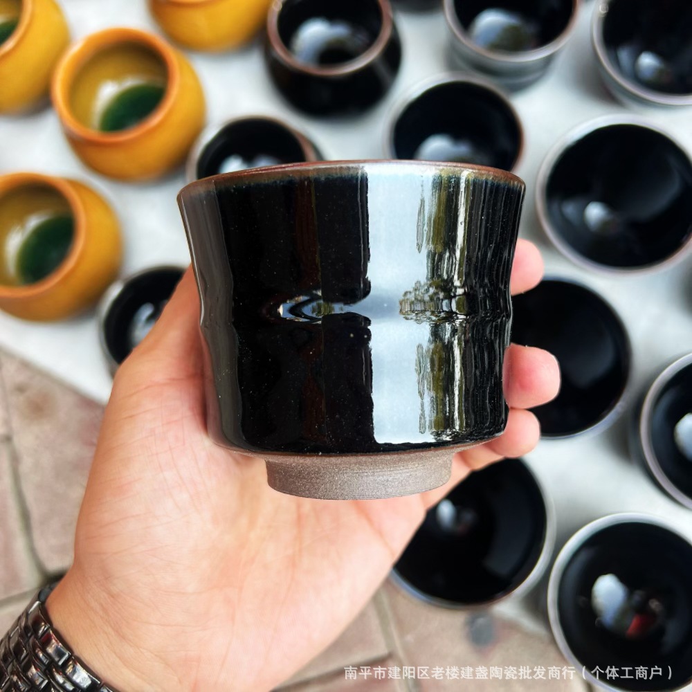 Wujinzhan đầy đủ các loạt Jianyang Jianzhan Xu Youjin Chai đốt chùm cốc Phật cốc bộ trà bộ cốc chủ sở hữu