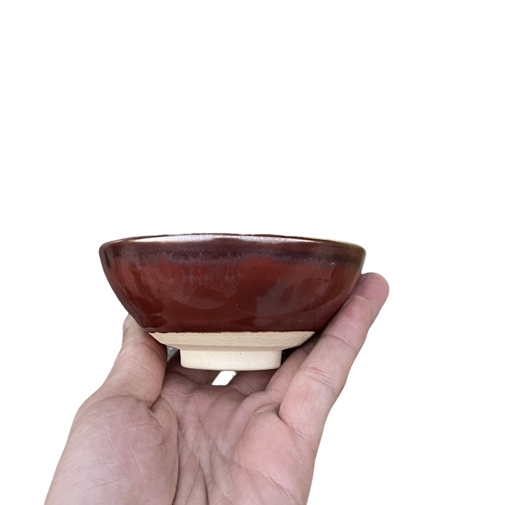 Yang Deying tinh khiết làm thủ công hồng đỏ Xiangyun Jianzhan tách trà gốm sứ Lò Nung sắt biến thành cốc trà cốc nam và nữ cốc chủ nhân đơn