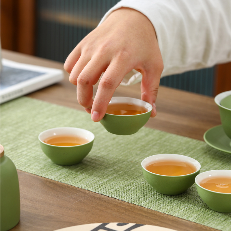 Cốc trà gốm sứ chuyên dụng cá nhân cao cấp cốc chủ nhân Trung Quốc nổi tiếng trên mạng tinh tế văn phòng gia dụng cốc trà bán buôn