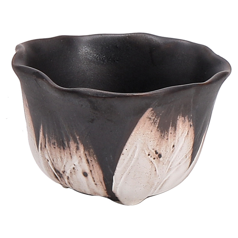 Wabai Im lặng Chén lá sen Bộ trà Kung Fu cổ điển Cốc đơn Chủ nhân gốm sứ gia dụng Cốc trà Cốc uống trà cá nhân