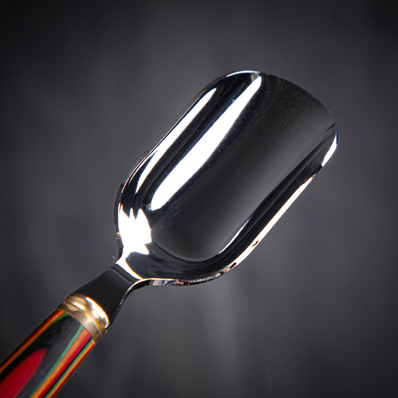 [Siêu phẩm Mới] Muỗng trà phong cách cổ điển cao cấp muỗng cà phê bằng thép không gỉ Phụ Kiện Bộ trà Kung Fu muỗng trà