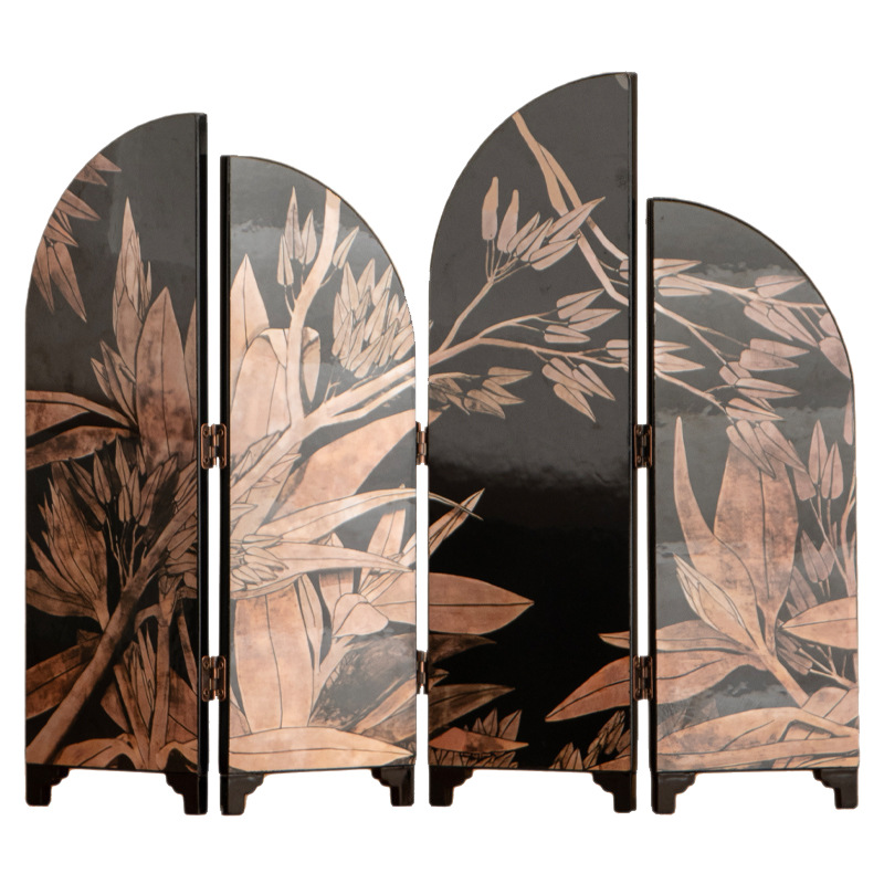 Đồ trang trí để bàn học kiểu Trung Quốc mới màn hình nhỏ phong cách Trung Quốc cổ đại quà tặng sinh nhật đồ thủ công nghệ thuật sơn mài cổ điển