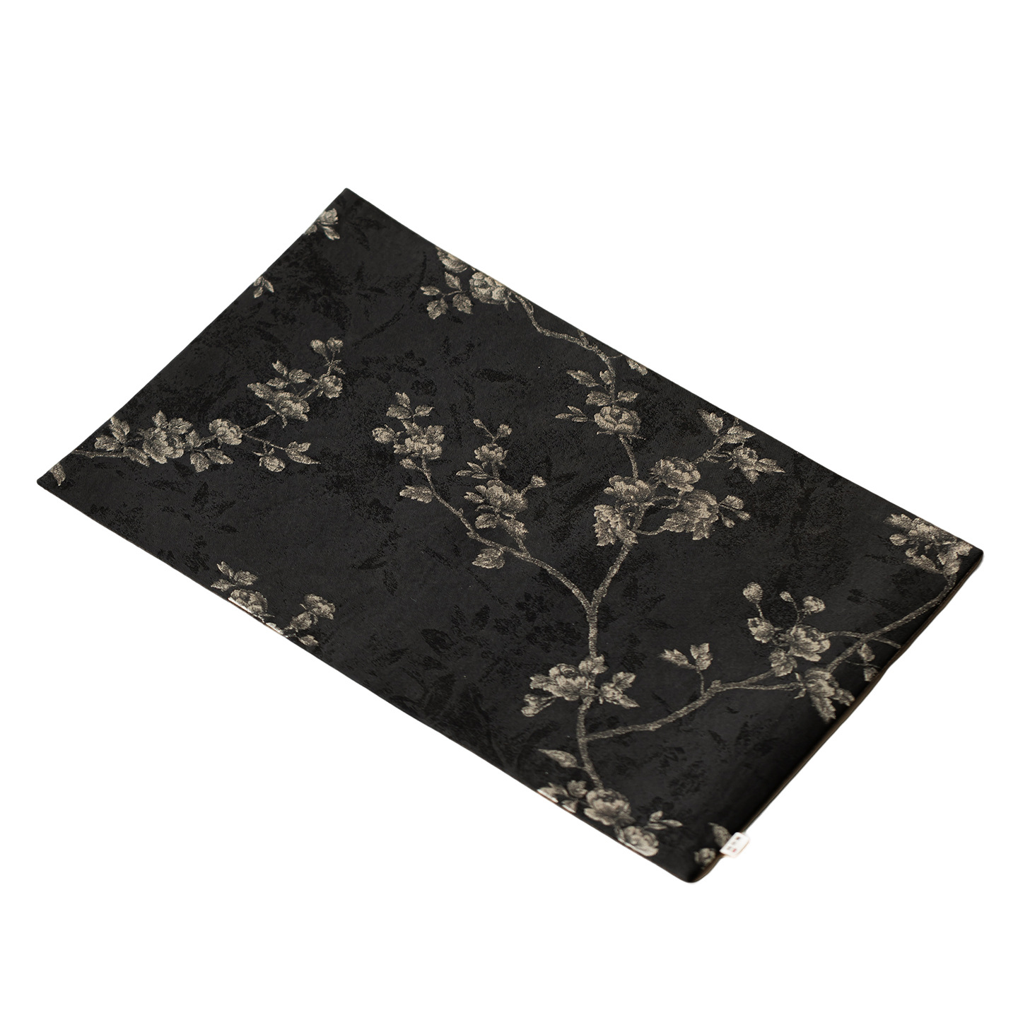 Khăn trải trà gia dụng bằng vải gấm thêu hoa mai, đệm ấm trà cờ trà, đệm bọt khô cách nhiệt chống bỏng, phụ kiện trà đạo