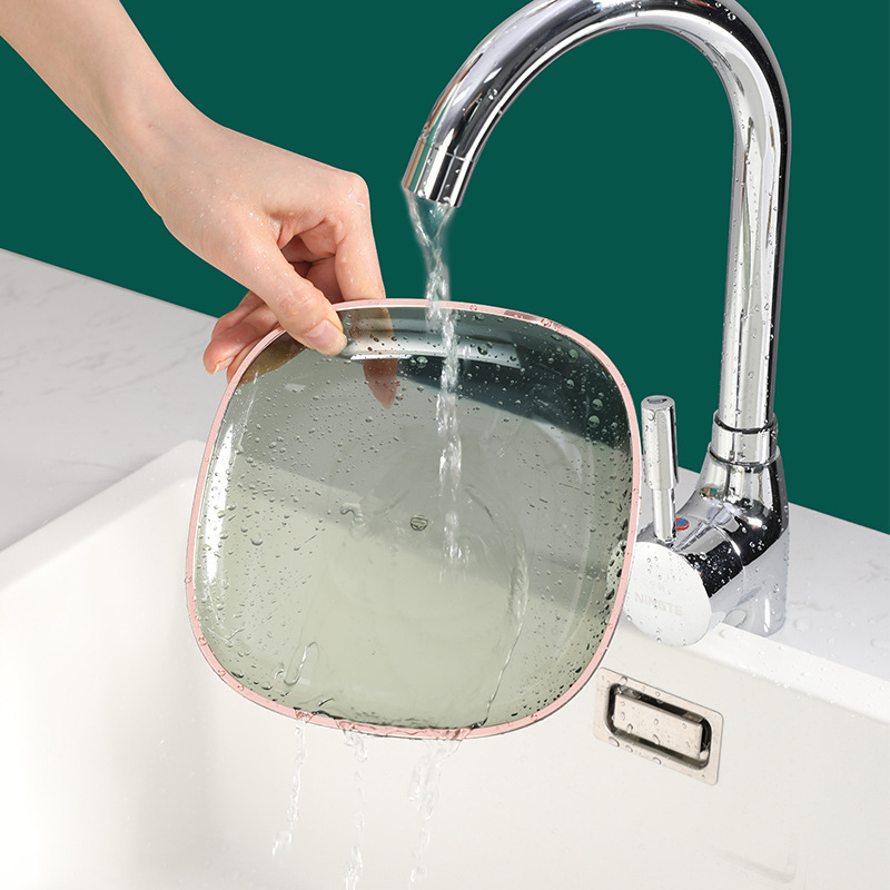 Đĩa xương nhẹ sang trọng, đĩa đựng rác để bàn có đế, Đĩa đựng đồ ăn nhẹ cấp thực phẩm mới, đĩa đựng trái cây, đĩa nhổ xương