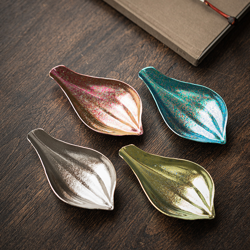 Trà hoa sen, trà titan gia dụng, thìa trà, thìa cà phê, phụ kiện bộ trà, dụng cụ pha trà, dụng cụ đánh thức trà, trà đạo sáu quý ông