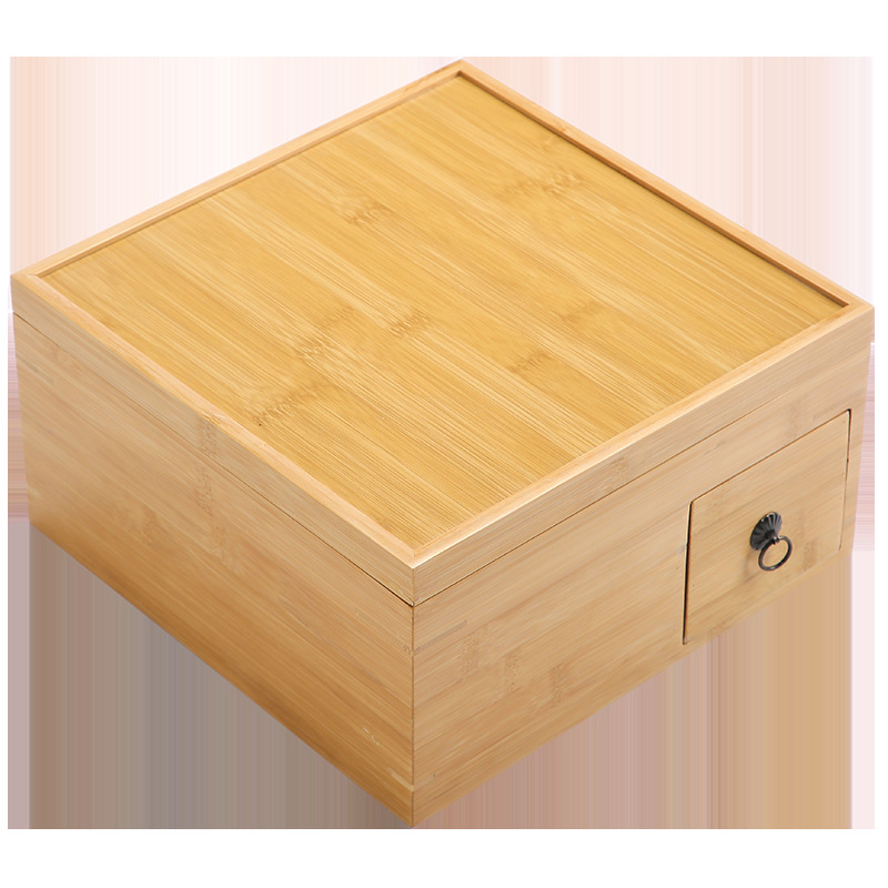 Hộp đựng đồ đa năng kiểu Nhật, khay trà lớn pha khô, bộ trà Kung Fu, khay trà đơn giản gia dụng, biển trà