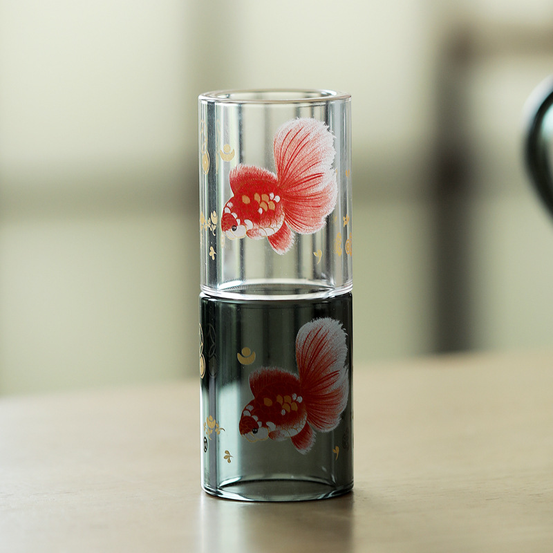 Bộ phụ kiện ấm trà Kung Fu bằng thủy tinh borosilicat chịu nhiệt cao, làm thủ công, gồm giá đỡ nắp và giá đỡ ấm trà, đồ trang trí thú cưng.