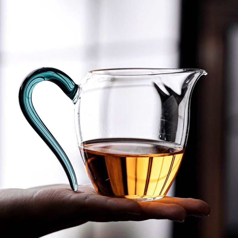 Phụ kiện Bộ trà Kung Fu thủy tinh chịu nhiệt "Caotang Gongdao Cup"