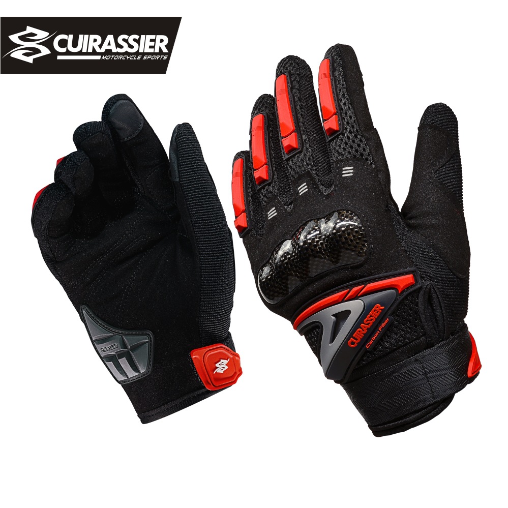 Xuyên biên giới Yixiang CUIRASSIER Sản phẩm an toàn xe máy mới Găng tay sợi Carbon bảo vệ người đi xe đạp