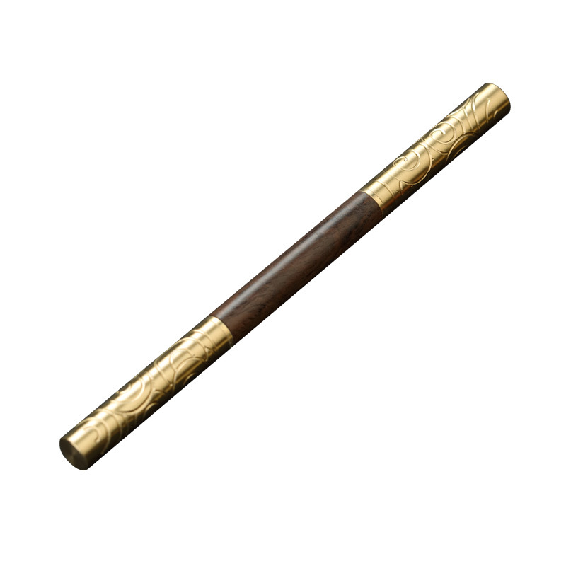 Dao pha trà cho trà Phổ Nhĩ, dao pha trà đặc biệt làm bằng gỗ mun, kim pha trà bằng gỗ nguyên khối, dao pha trà đa năng tinh tế, phụ kiện pha trà.