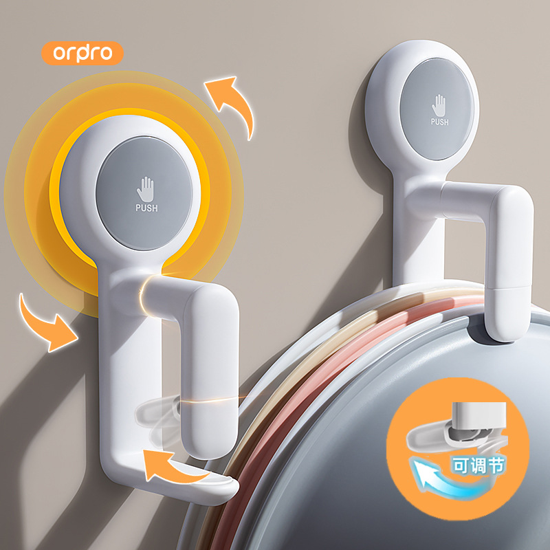 Móc treo chậu rửa bát cốc hút giá lưu trữ chậu rửa nhà vệ sinh nhà vệ sinh không đục lỗ giá chậu rửa chậu rửa