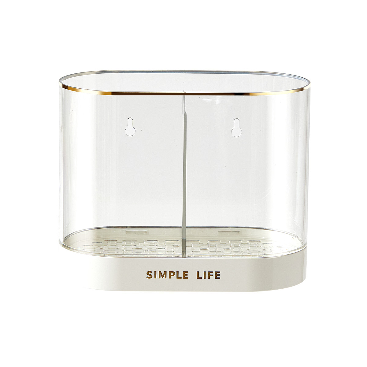 Giá để lồng đũa nhà bếp gia dụng giá để treo tường đa chức năng có thể thoát nước giá để đồ ăn chống nấm mốc Ống đựng đũa