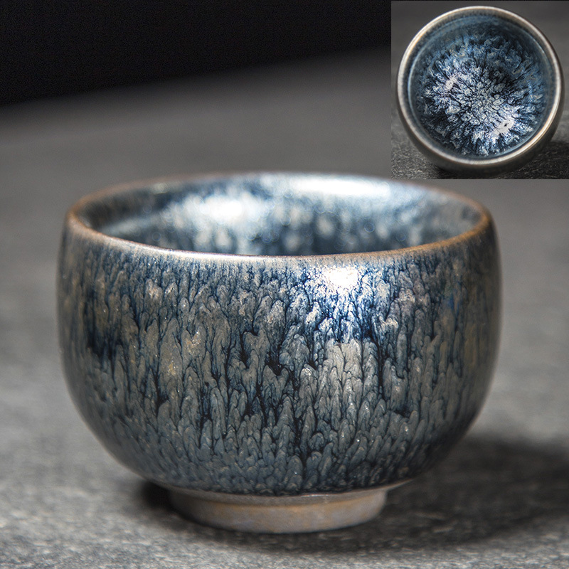 Cốc trà Baihua Jianzhan thủ công cốc trà cốc trà cốc sắt bào thai Jianzhan Cốc Trà Công Phu cốc chủ nhân cốc cá nhân