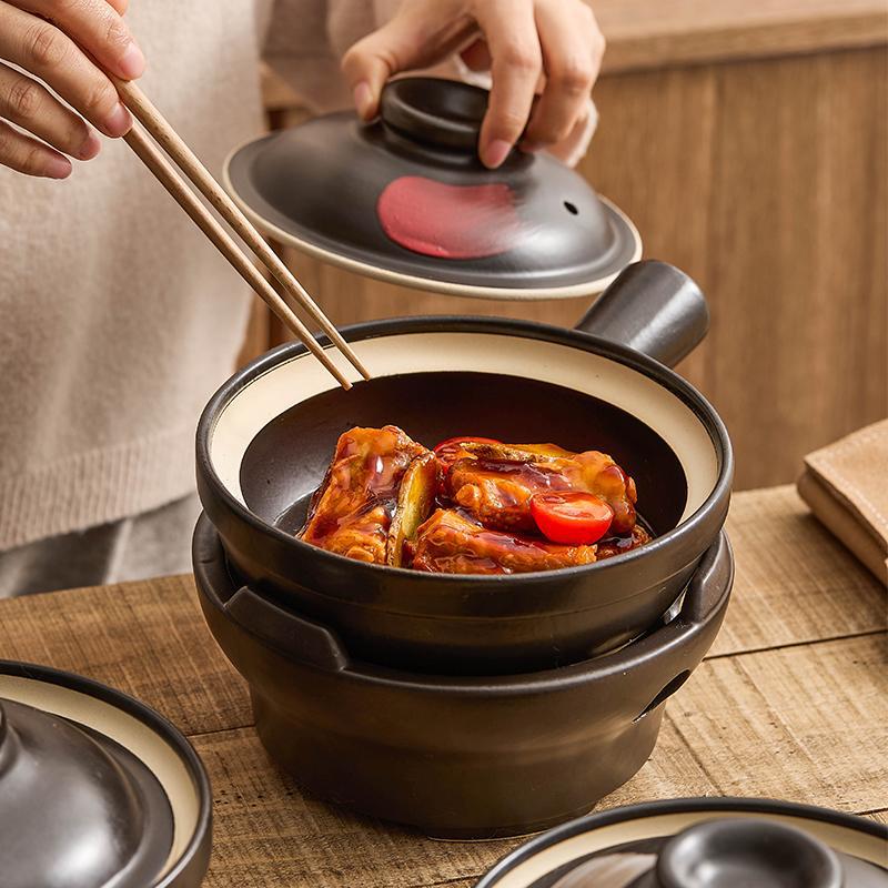 Nồi đất gốm sứ, chịu nhiệt độ cao, chịu khô, không nứt, bếp than, lẩu than, nồi đất thương mại, nồi hầm, nồi canh