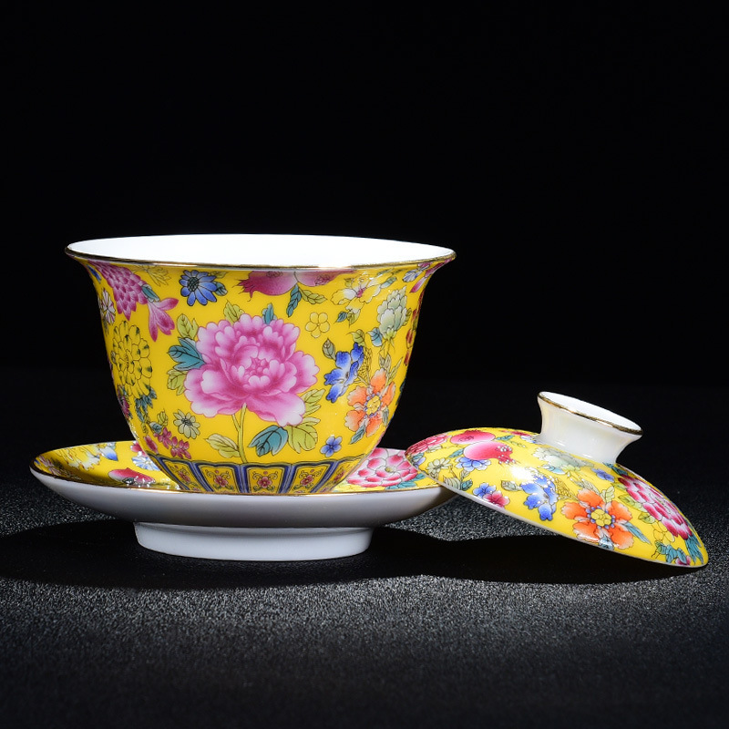 Cốc trà cốc trà cốc trà cốc trà gia dụng cao cấp có nắp dùng cho gia đình bộ trà bán buôn