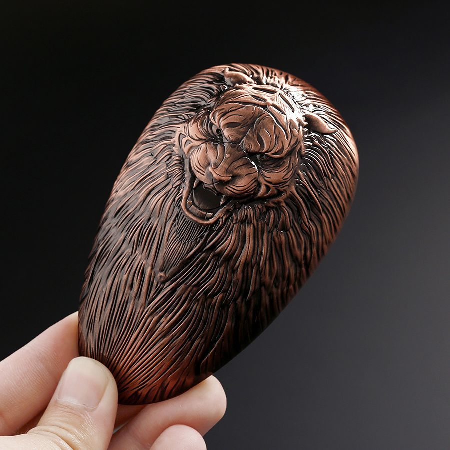 Bộ ba món trà bằng đồng, thìa trà không sơn mài có cacbon hóa thủ công kiểu Nhật, phụ kiện Bộ trà Sen Trà