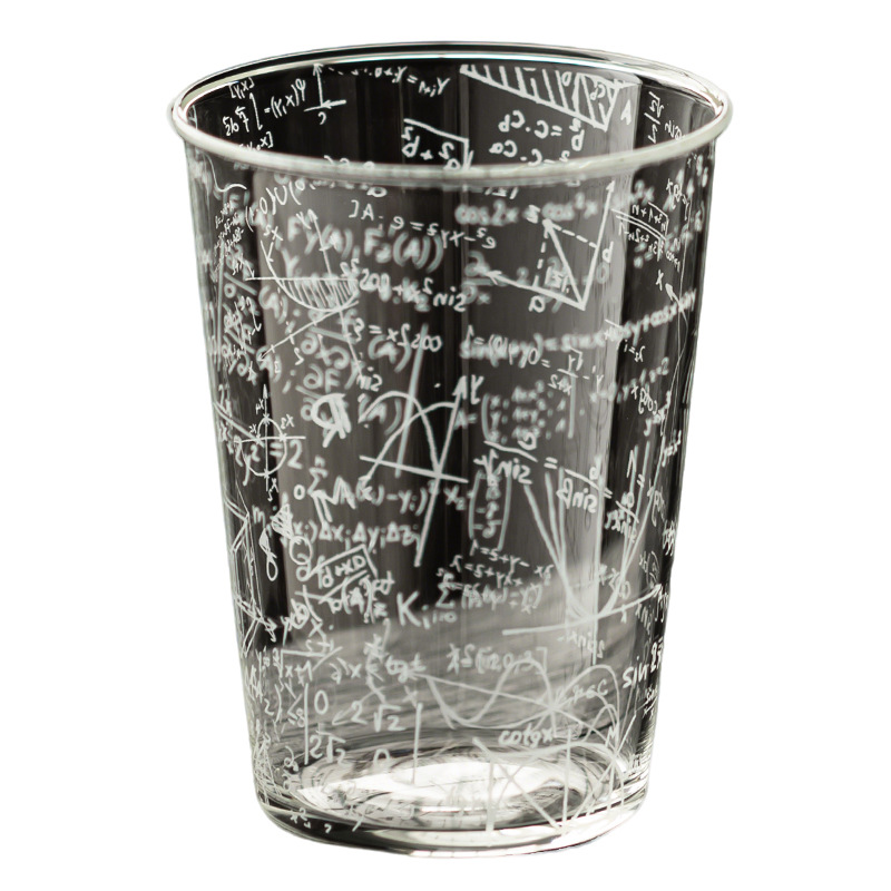 Công thức sáng tạo vũ trụ cốc thủy tinh hiện đại đơn giản cá nhân cốc nước cốc Coke cốc nước ép cốc sữa cốc cà phê