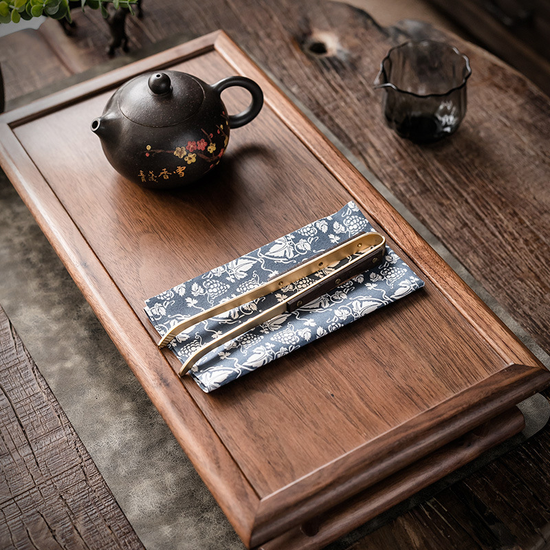 Khăn trà vải trà hai mặt cotton lanh thấm nước Vải trà lót ấm khăn trải bàn chuyên dụng dụng cụ Trà Matcha phụ kiện trà đạo chiếu trà