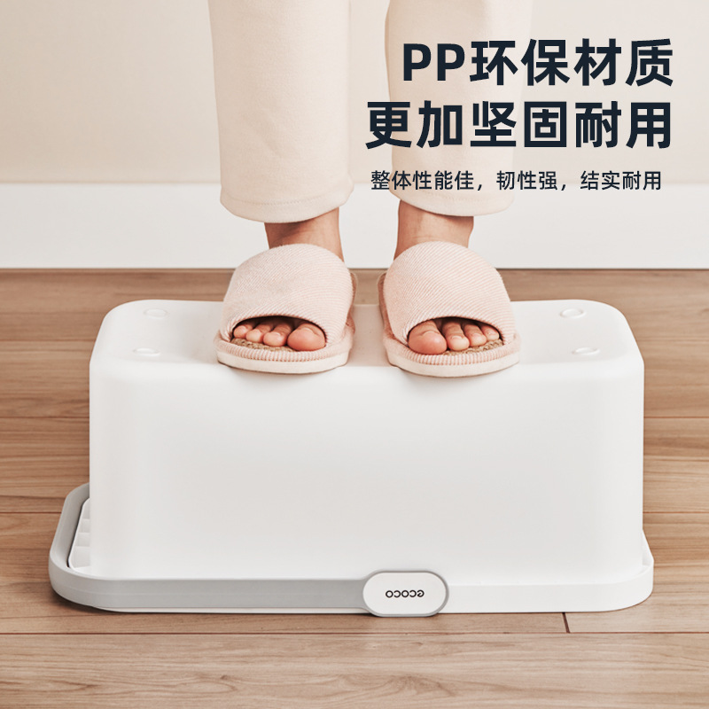 Thùng nhựa gia dụng lớn hình chữ nhật xách tay chậu tiết kiệm nước rửa bọt biển lau sàn chuyên dụng Xô lau nhà