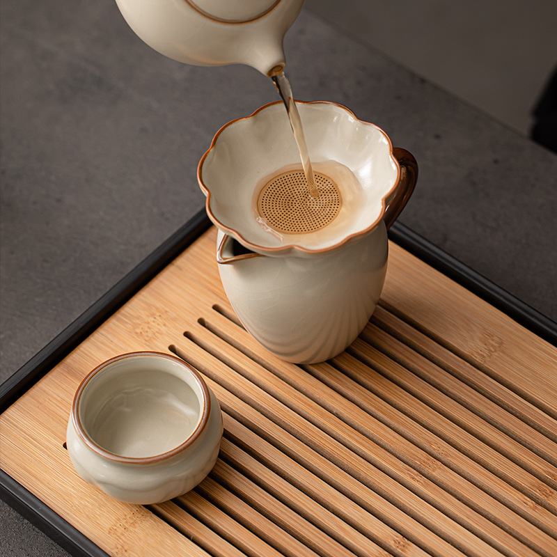 Bộ lọc lọc trà gốm sứ gia dụng nhóm lọc trà gốm sứ gia dụng