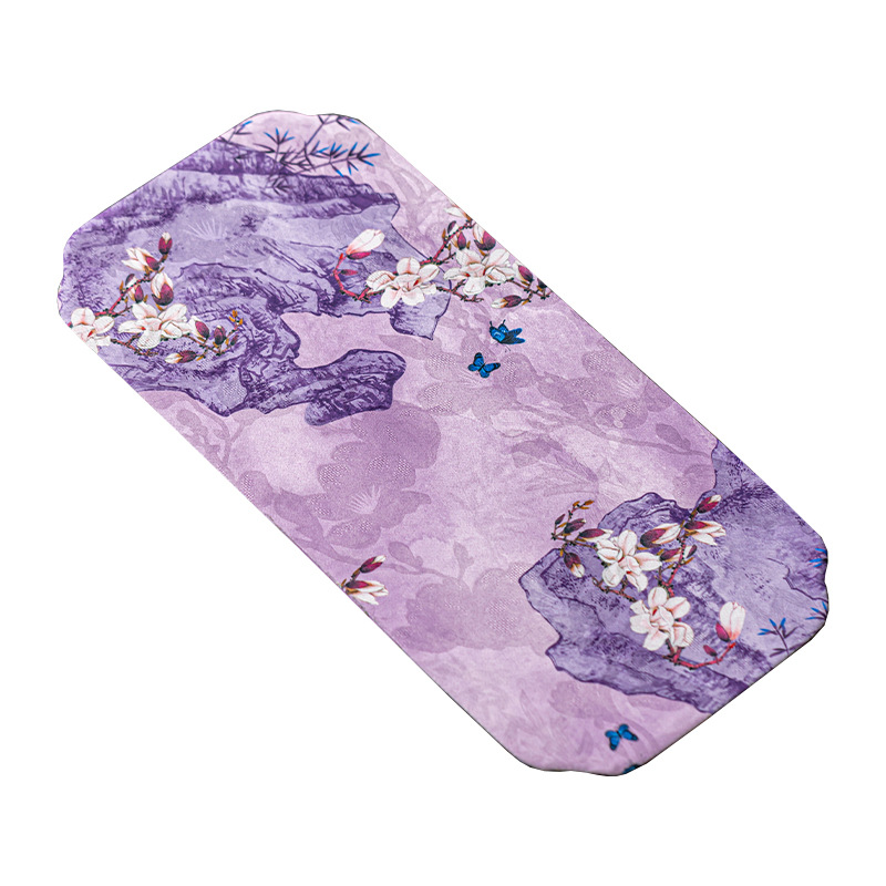 Bán buôn Tân Phong Cách Trung Quốc Thiền giả mây thơm sợi hai mặt Trà chiếu gia dụng đệm trà pha khô hình chữ nhật lá cờ bàn cách nhiệt chống nước