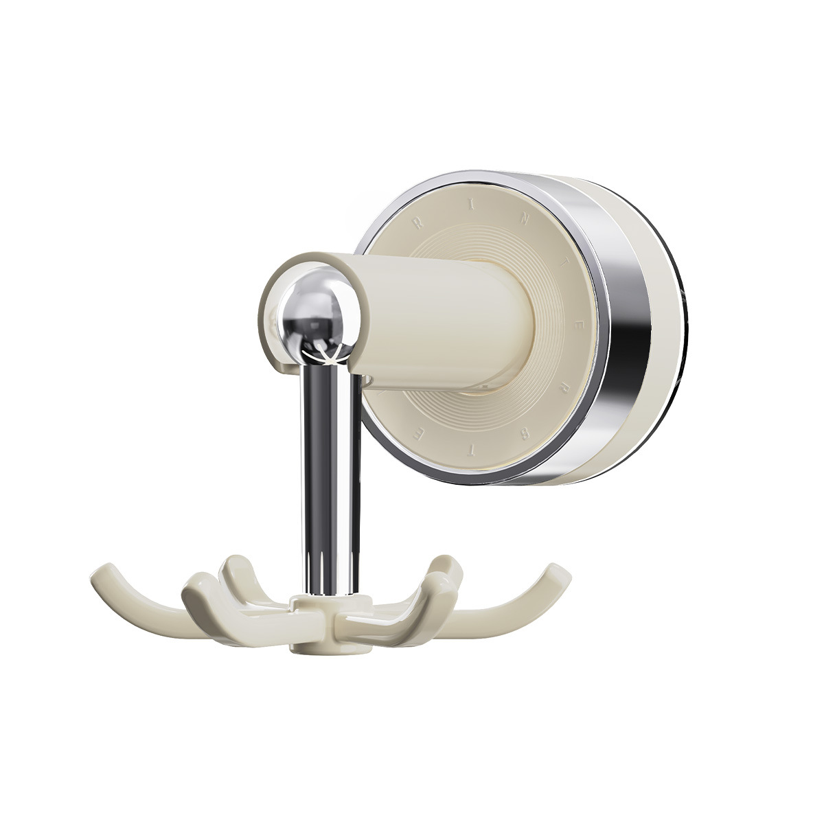 Giá treo móc xoay 6 móng cốc hút bếp Lexi giá treo tường thìa thìa không đục lỗ gia dụng